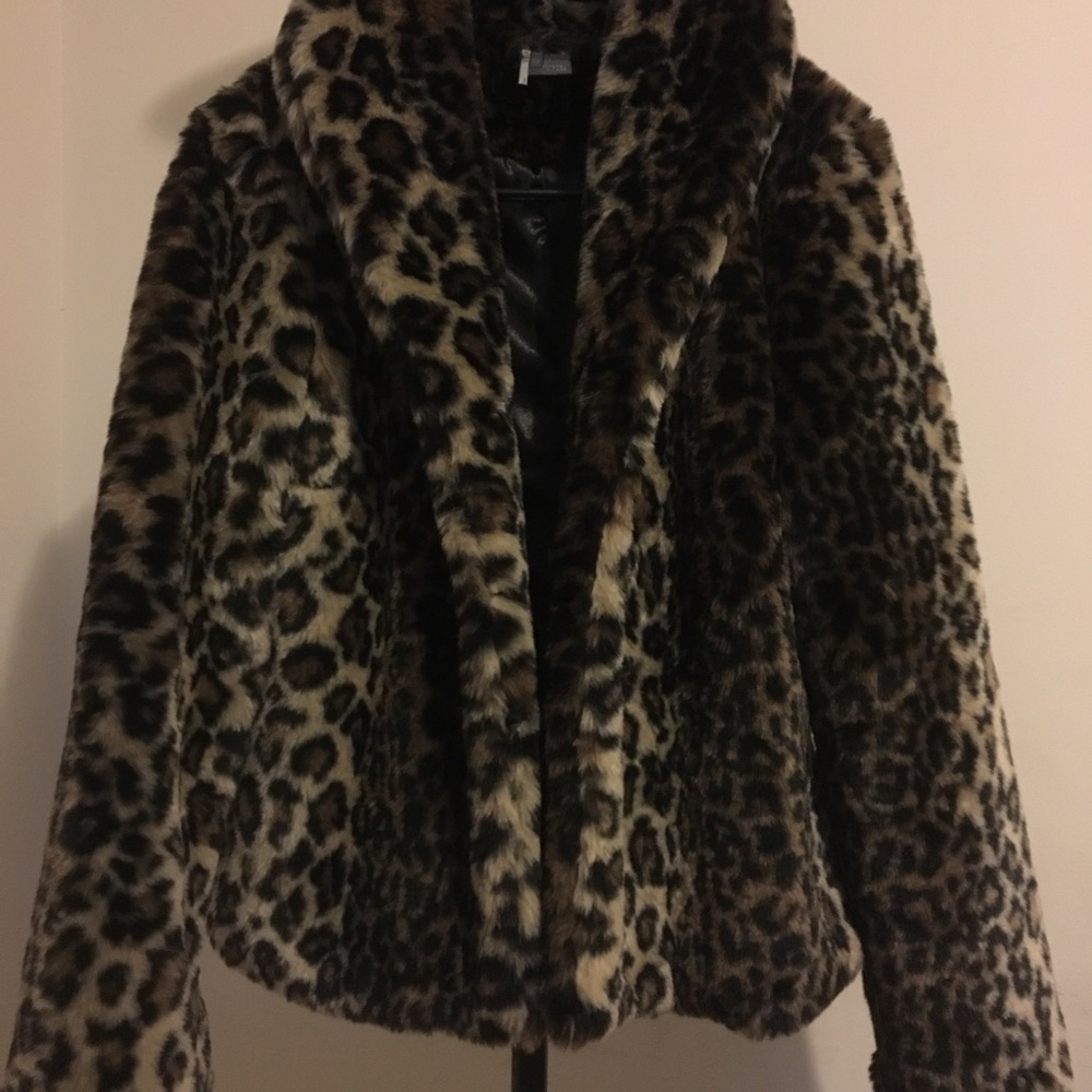 Sparkle & Fade faux fur coat - Picture 2 of 6